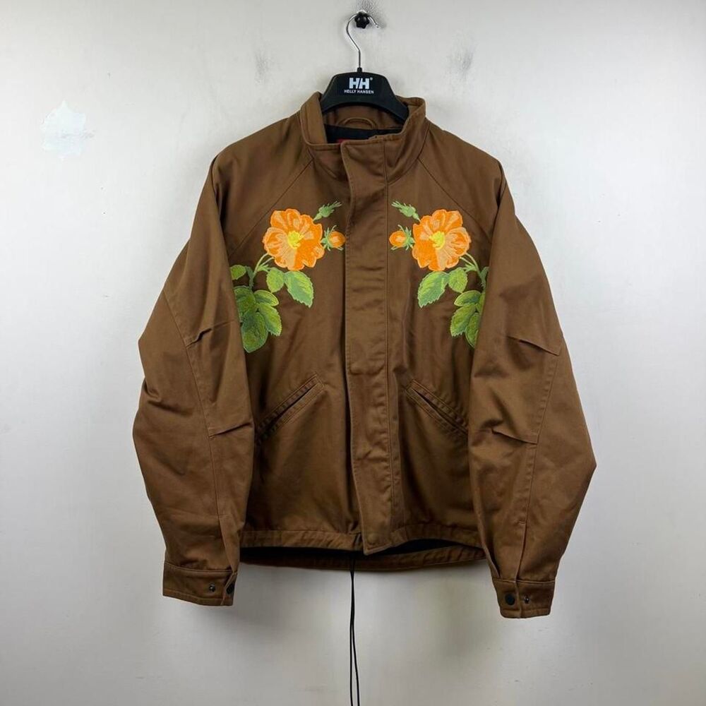 HUGO Boss Brey Jacket Water Resistant Floral Graphic Canvas Size S
